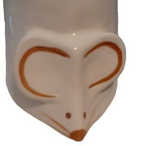 VTG MCM 1960s Doranne of California Pottery Ceramic Mouse Mug Coffee